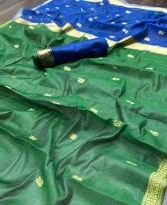 2 BRAND NEW SAREE WITH ATTACH BLOUSE PIECE