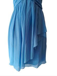 ✨ Stunning Blue Strapless Dress 🫶🏻😍