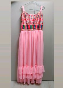 Indo-western Gown With Jacket
