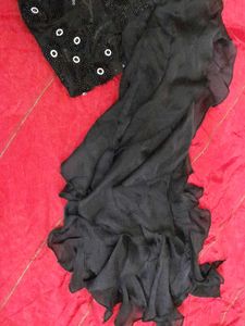 Women Black Embellished Blouse