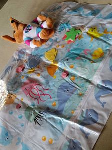 Combo Of 2 Water Mat + One Plush Toy