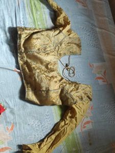 Red Embroidered Lehenga Choli half saree