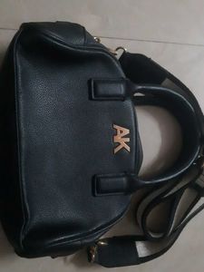 Anne Klein Black Satchel