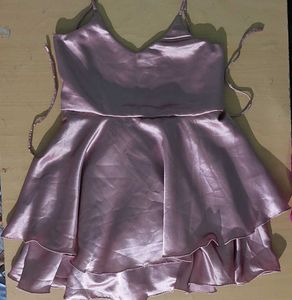 Short Satin Frock