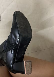 Black Leather Boots
