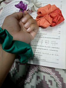 Beautiful Satin Scrunchies + One Freebies