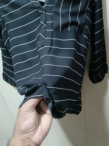 Levi&#39;s Striped Blouse