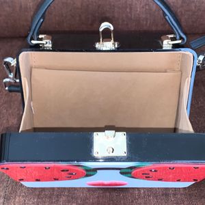Femiga watermelon designer sling Bag