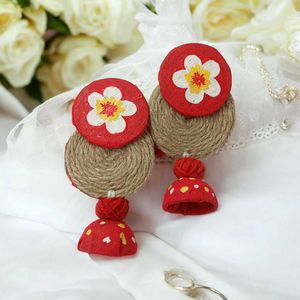 Embroidery earrings set..