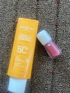 Dot N Key Sunscreen And FAE Beauty Blush Combo