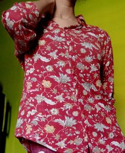 Floral Print Shirt