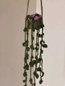 Crochet Flower Pot Hanger
