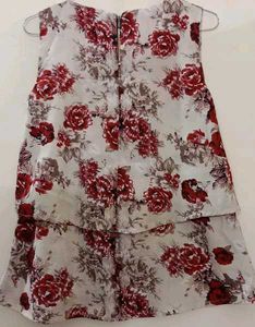 Chiffon Printed Floral Top