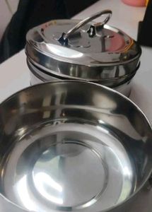 Brand New 2 Tier Steel Tiffin Box