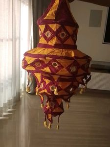 Bohemian Fabric Hanging Lamp