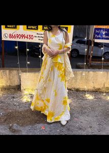 Elegant Ethnic Three-Piece Set