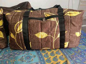 Floral Print Gym & Travel Bag