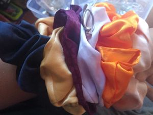 Vintage Style Peacock Earrings,Bangles, Scrunchies