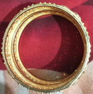 Golden Bangle Set