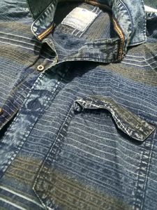 Denim Cotton Shirt (XL/XXL)