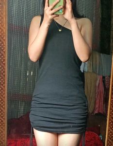 one shoulder bodycon dress