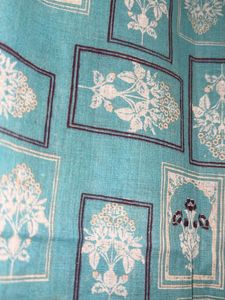Classy Light Blue Printed Dupatta