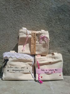 Tote Bags ( Three )