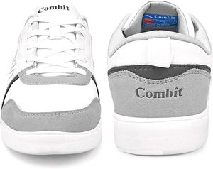 Combit Shoes for Men White Light Grey