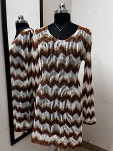 Crochet Backless Dress