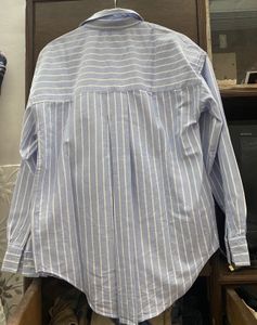 Striped Button-Down Shirt {S/M/L} Available