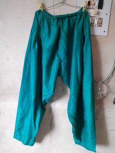 Green Embellished Kurti Set