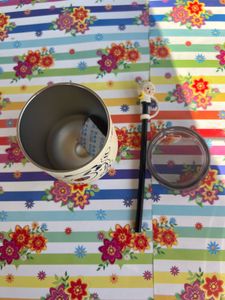 Cute Panda Tumbler with Straw