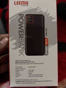 Leema Powerbank 22.5W 10000mAH