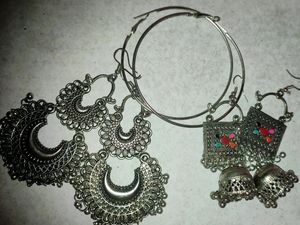 Combo For Stylish Oxidized Earrings
