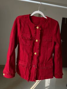 RUBY RED FORMAL TAILORED FIT BLAZER