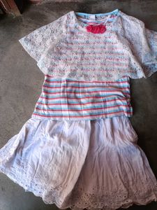 Top And Skirt For Girls
