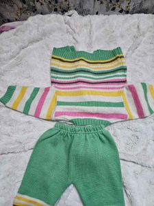 Cute Kids Knitted Outfit