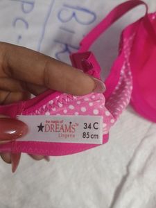 Padded Polka Dot Bra