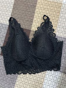 Lace Padded Wire Free Bralette