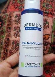 Dermdoc Toner, Moisturizer