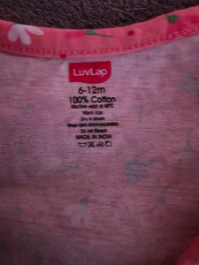 Luvlap Jumpsuit Baby Girl 6-12m