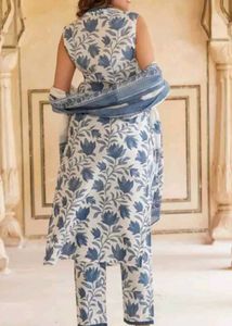 Floral Print Kurta Set