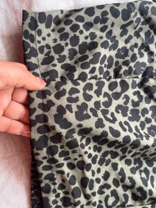 Leopard Print Tie Strap Top