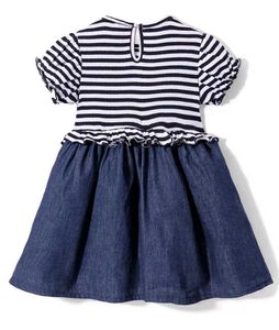 Striped  &amp; Denim frock
