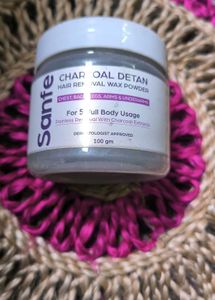 Sanfe Charcoal Detan Hair Removal