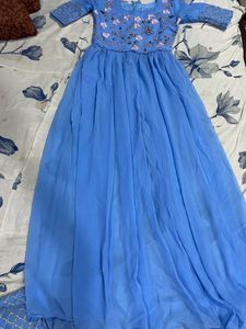 Blue dress