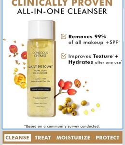 Conscious Chemist Daily Dissolve Oil Cleanser