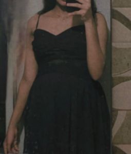 Little Navy Blue Corset Frock Vintage