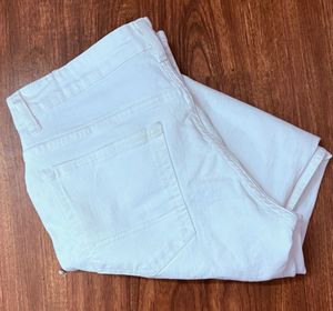 Highlander White Denim Jeans