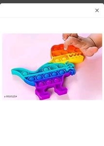 Puppet Pop It Fidget Toys, Push Pop Bubble Fidget Sensory Toy, Autism Special Needs Silicone Stress Relief Toy, Great Fidget Toy for Kids and Adults(Pack Of One)